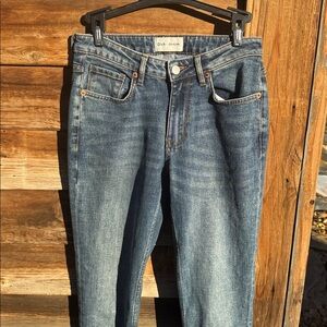 26x32 Juniors straight and narrow jeans dish-denim